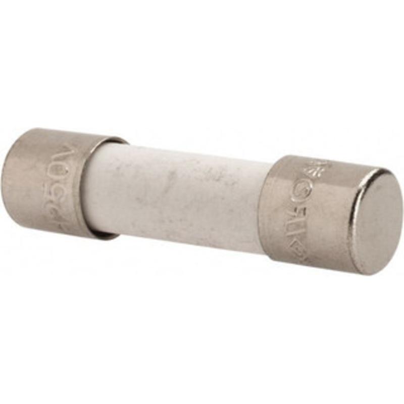 Bussmann 250 VAC, 32 VDC, 5 Amp, Time Delay Miniature Ceramic Fuse 20mm OAL, 5mm Diam S505-5-R - 74682956