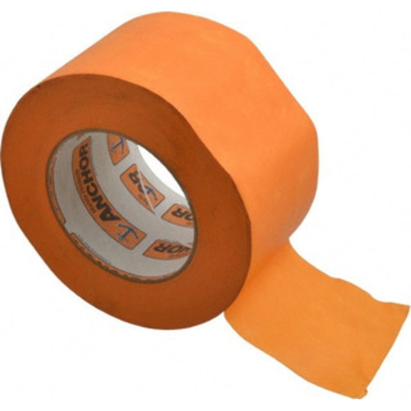 Intertape 3 Wide x 180 ft. Long x 7.1 mil Orange Paper Masking Tape Rubber Adhesive, 23 Lb/In Tensile Strength, Series Orange Mask ORANGE MASK.72 - 62473111