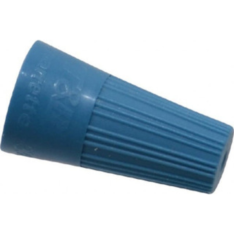 Thomas & Betts 3, 20 to 3, 16 AWG, 300 Volt, Corrosion Resistant, Standard Twist On Wire Connector Blue 330-P - 54043393