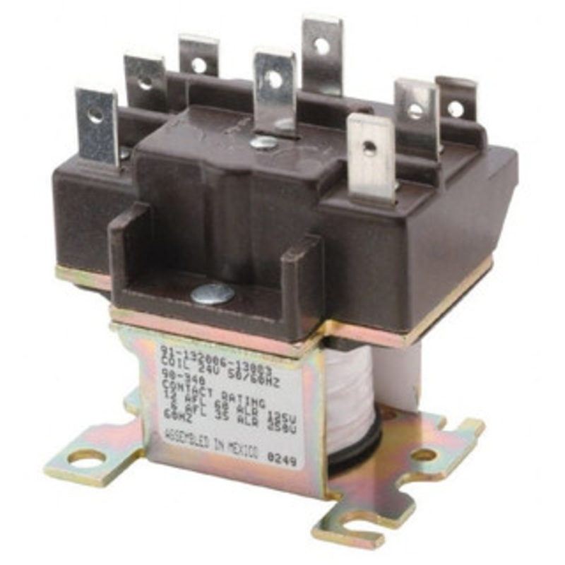 White-Rodgers Relays, Type: DPDT, Voltage: 240 VAC, Temperature Range: -40 to 130 90 342S1 - 07428139