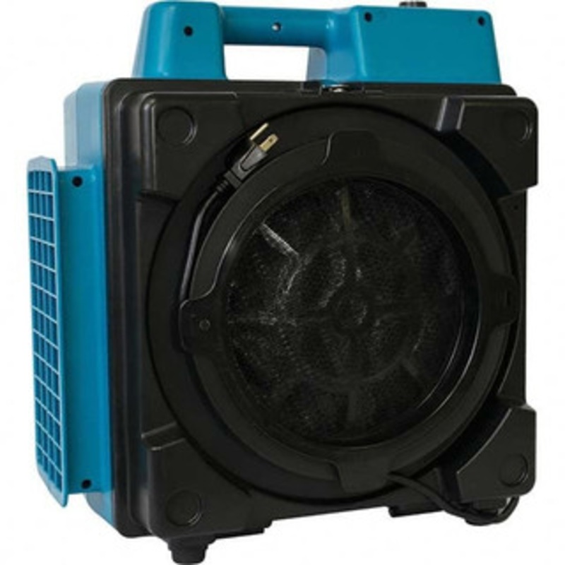XPOWER Manufacture Inc. Self-Contained Electronic Air Cleaners, Type: HEPA & Active Carbon Filter Room Air Purifier, Width (Decimal Inch): 10.4000, Height (Inch): 18.9, Depth (Inch): 16.6000, Number of Speeds: 5 X-2580 - 98943749