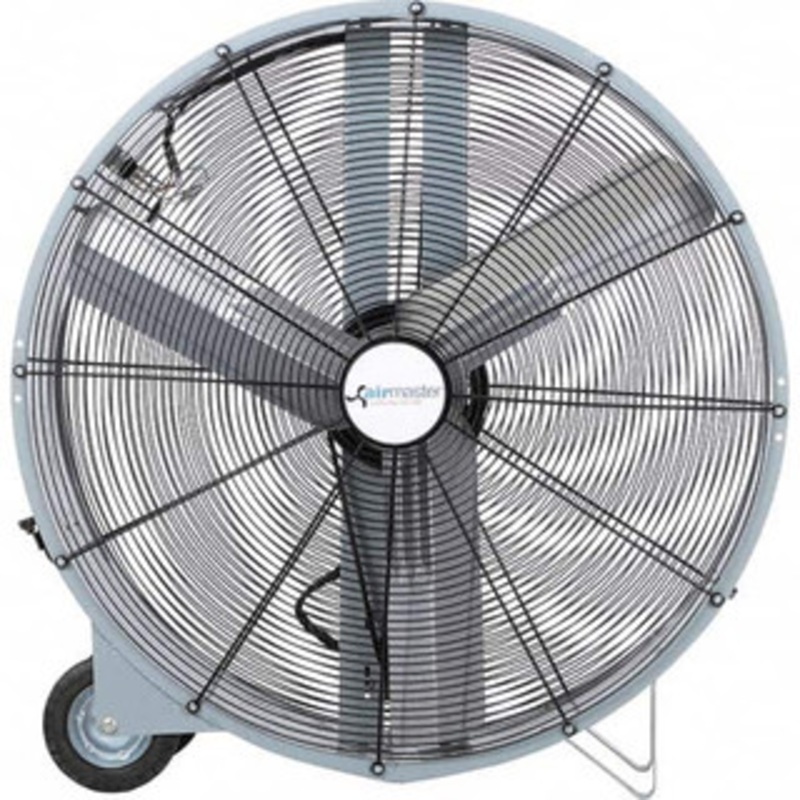 Airmaster Fan 42 Blade, Belt Drive, 1/2 hp, 14,000 & 8,000 CFM, Portable Blower with Wheels 4.5 Amps, 115 Volts, 2 Speed, Single Phase EMC42D - 08375339