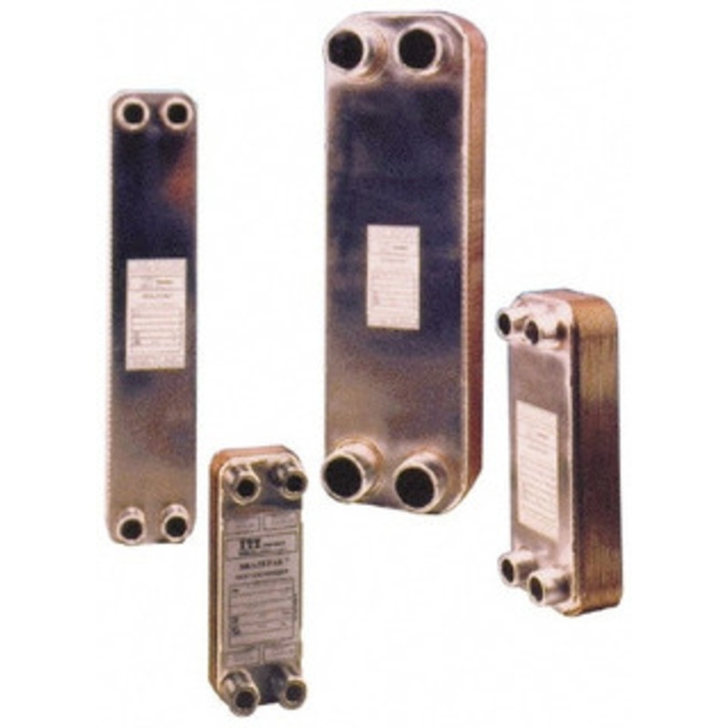 Bell & Gossett Inch, Brazed Plate Heat Exchanger Max psi, F Max, Wide x High x Deep 568605024003 - 00096230