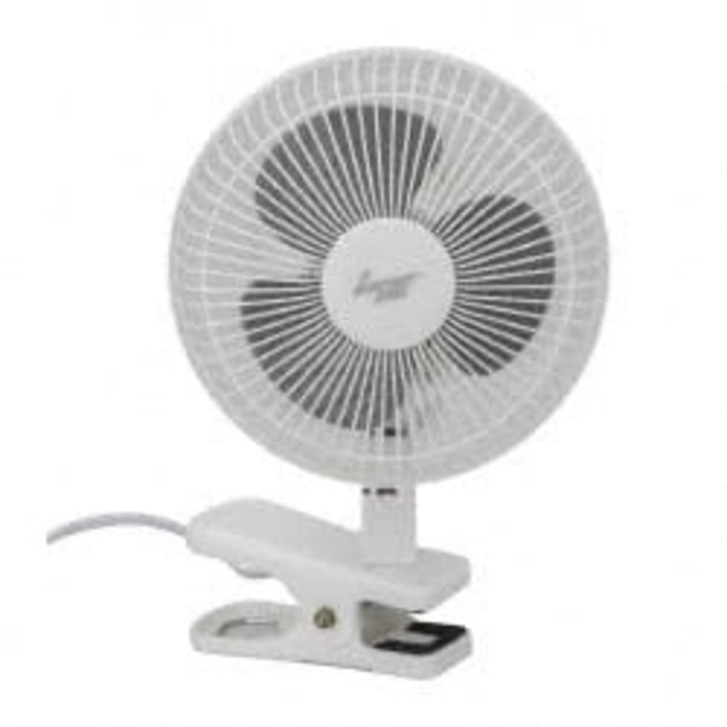 Comfort Zone 6 Blade, 55 Max CFM, Clip Fan 0.125 Amps, 115 Volts, 2 Speed CZ6C - 00533976