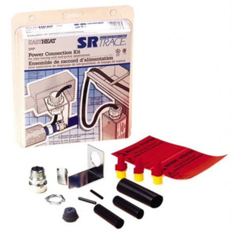 EasyHeat Self Regulating Heat Protection Cable Powerend Kit SRP - 31736416