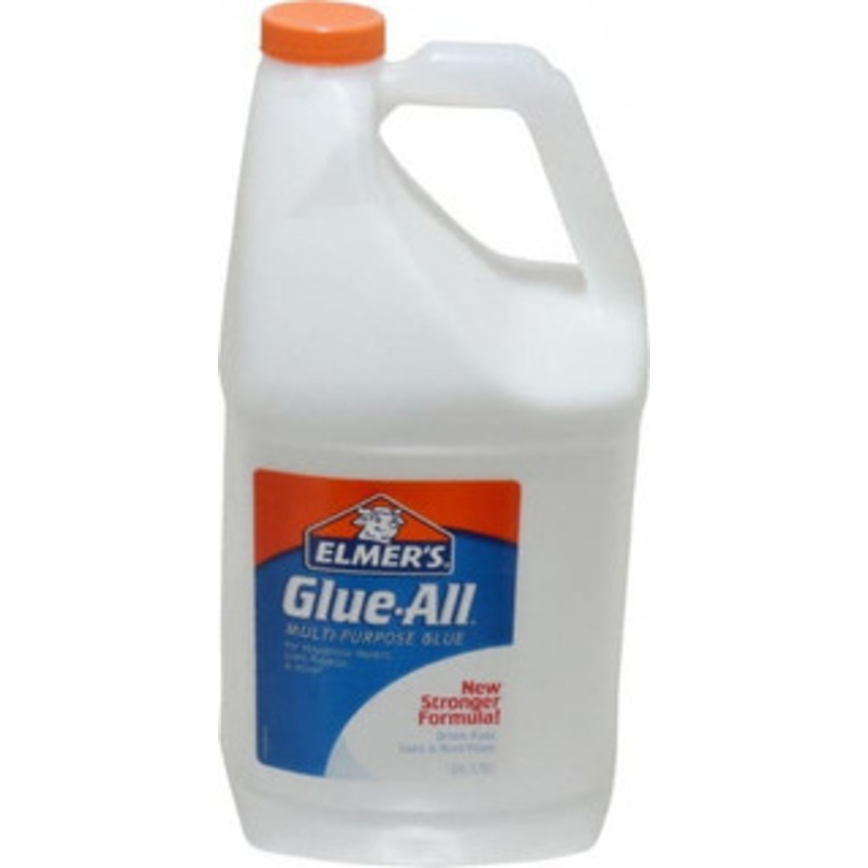 Elmers 1 Gal Bottle White All Purpose Glue 5 min Working Time, Bonds to Ceramic, Fabric, Leather, Paper & Wood E1326 - 74045154