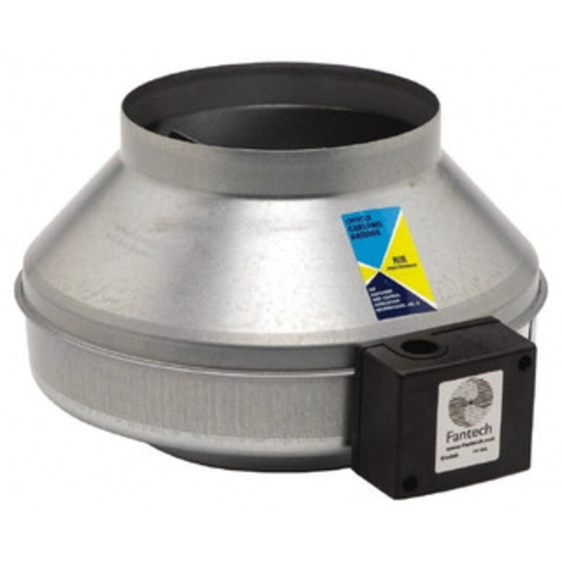 Fantech 8 Diam, 1.14 Amp, 120 Volt Duct Fan 461 CFM, 2,550 RPM, 0.183 hp, Variable Speed FG8 - 62587001