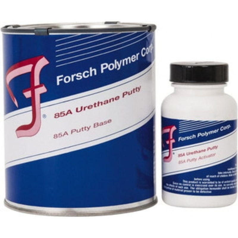 Forsch Polymer Corp. 1 Lb Kit Gray Urethane Putty 20 min Tack Free Dry Time, 48 hr Full Cure Time, Series URS 5685 URS 5685-1 LB - 66746827