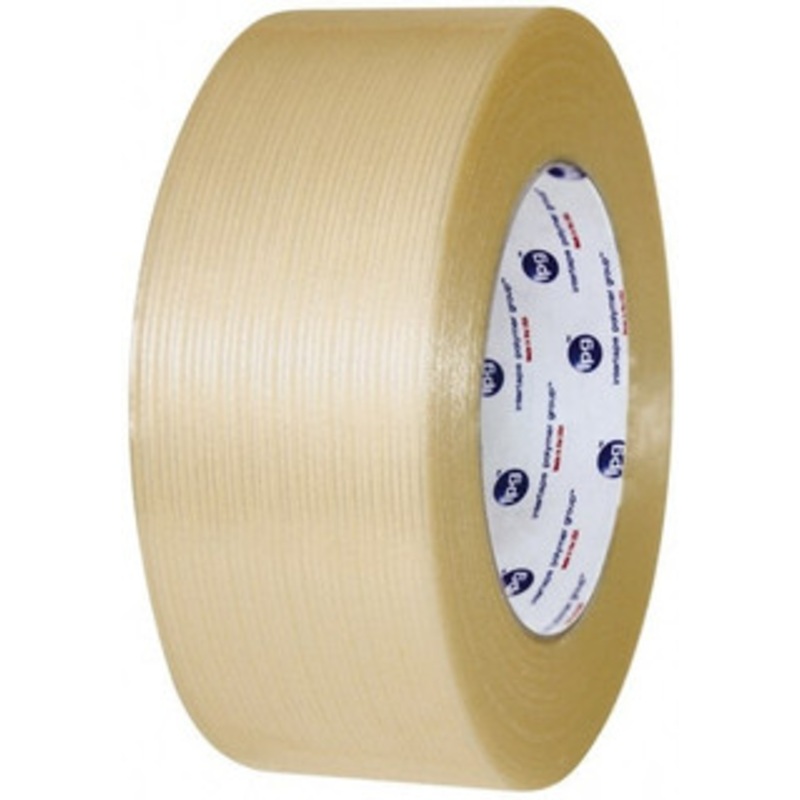 Intertape 3 x 60 Yd Clear Rubber Adhesive Packaging Tape Polyester Film Backing, 7.5 mil Thick, 333 Lb Tensile Strength, Series RG16 RG16..38 - 74405952