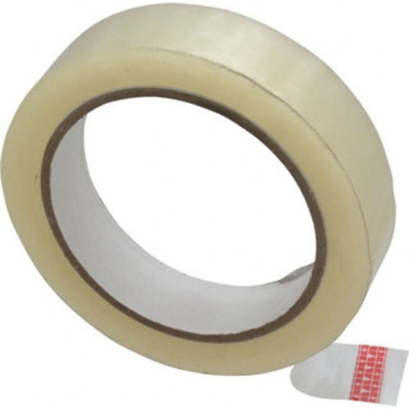 Nifty Products 1 x 72 Yd Clear Acrylic Adhesive Packaging Tape Polypropylene Film Backing, 2 mil Thick, Series T601 T601 1 - 65358970