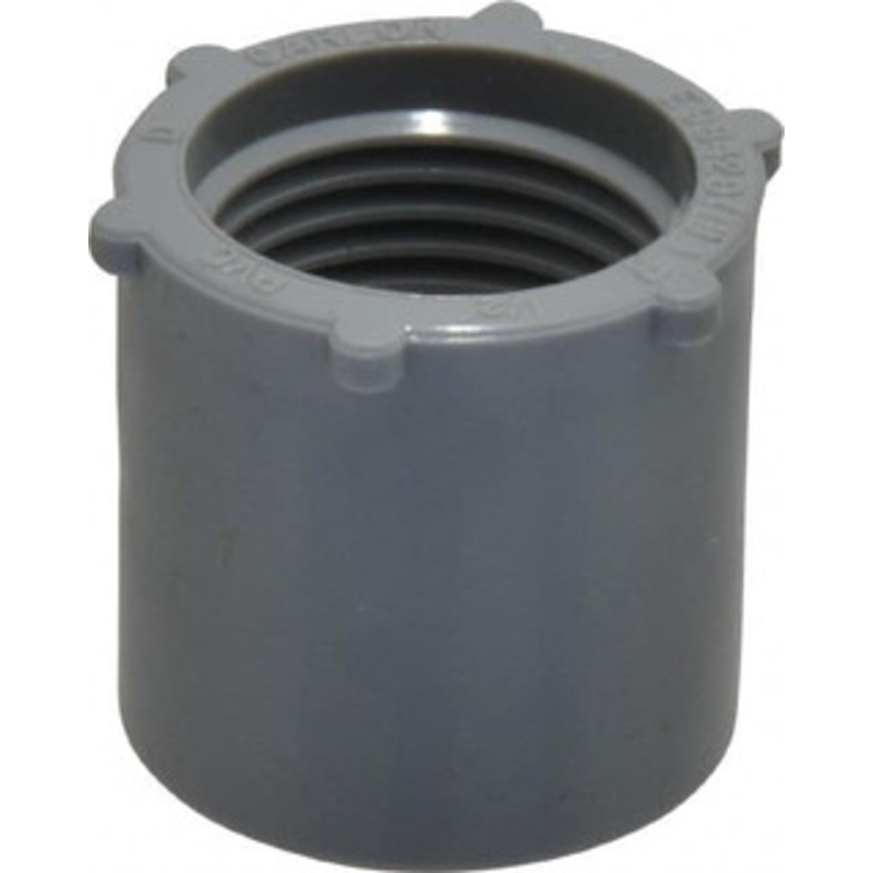 Thomas & Betts 1/2 Trade Rigid Conduit Female Adapter PVC, Insulated, Threaded Connection E9842D - 54088034