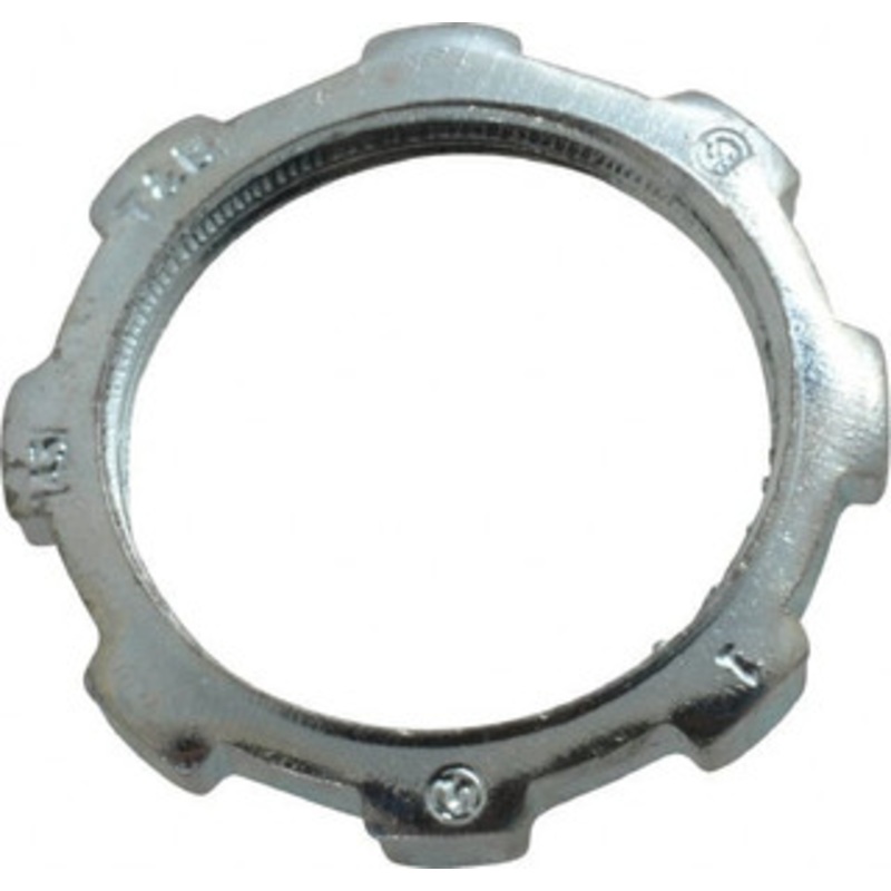 Thomas & Betts 1 Trade Rigid/Intermediate (IMC) Conduit Locknut Steel, Noninsulated, Threaded Connection 143 - 54061320