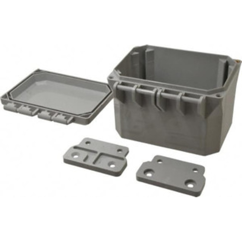 Thomas & Betts NEMA 1, 2, 3, 4, 12, 3S, 3SX, 3X, 4X Polycarbonate Standard Enclosure with Hinge Flat Cover 6 Wide x 4 High x 4.4 Deep NJ644 - 54089362
