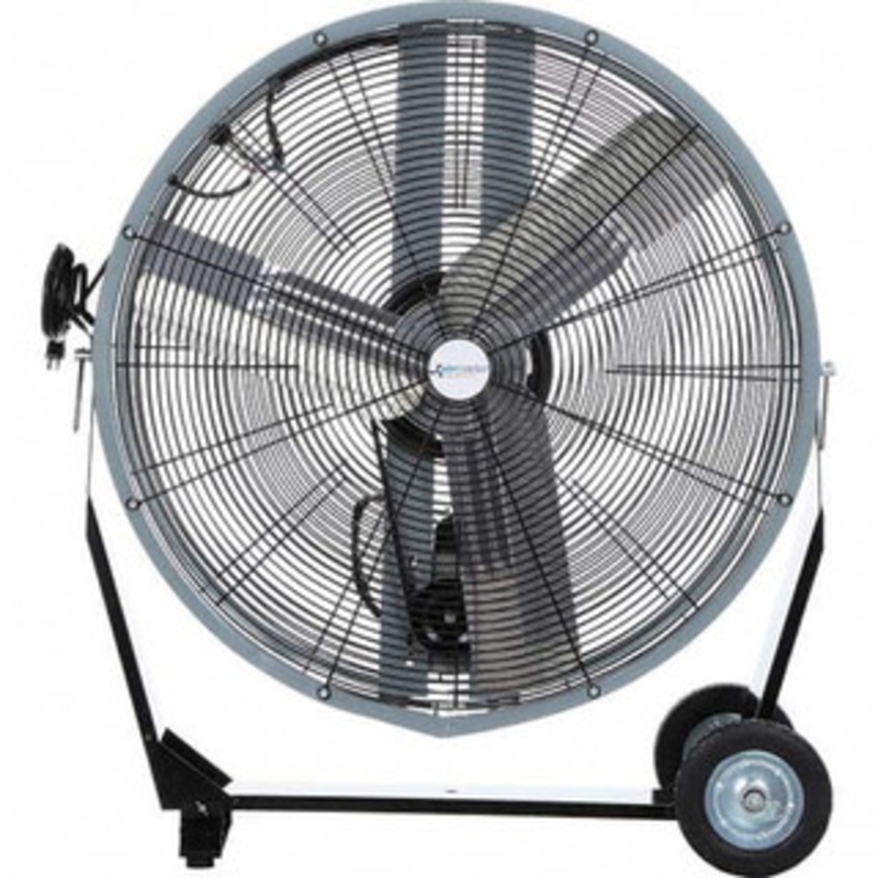 Airmaster Fan 36 Blade, Direct Drive, 1/2 hp, 11,200, 8,090 CFM, Man Cooler 115 Volts, 2 Speed, Single Phase 60471 - 87514535