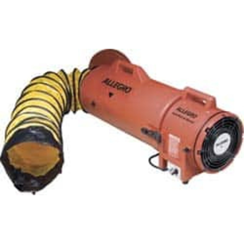 Allegro Industries 831 CFM, Electrical AC Axial Blower Kit 8 Inch Inlet/Outlet, 0.33 HP, 115 Max Voltage Rating 9533-25 - 05021696