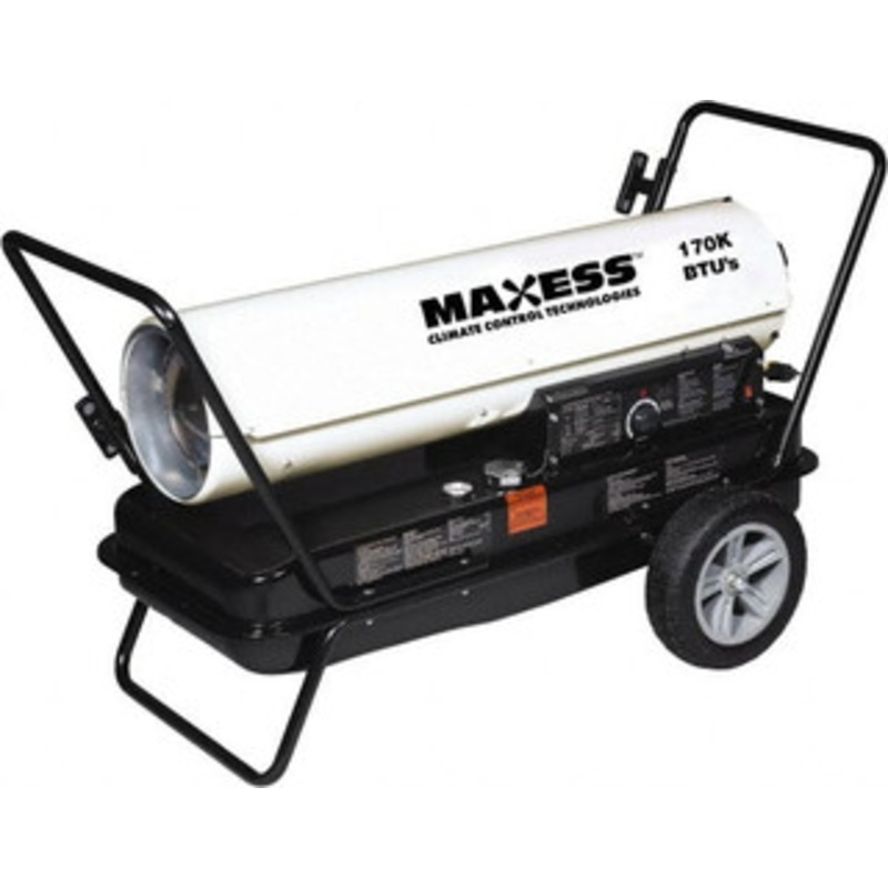 Dyna-Glo 140 to 18,000 BTU Rating, Multi-Fuel Forced Air Heater 4,000 Sq Ft Max Heating Area, 13 Gal Capacity, Fuel with Kerosene, #1 Diesel & Jet A Fuel KFA180DGD - 53772356