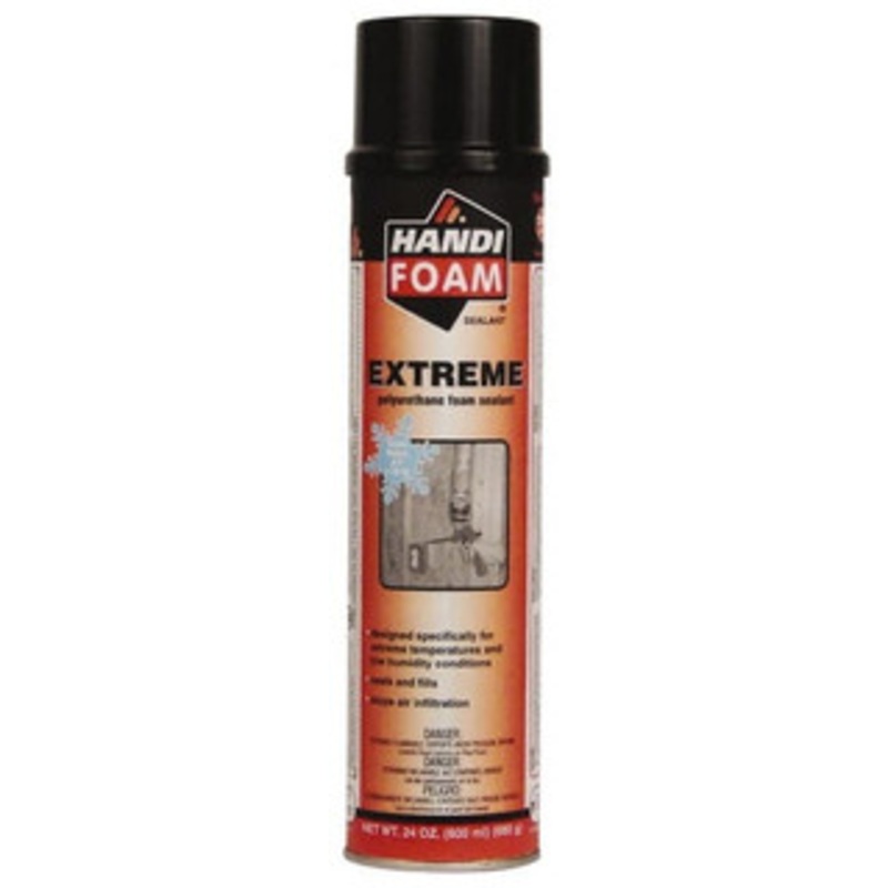 Fomo Products 24 oz Tube Yellow Polyurethane Foam -200 to 200F Operating Temp, 5 to 10 min Tack Free Dry Time, 24 hr Full Cure Time P30120 - 84497601