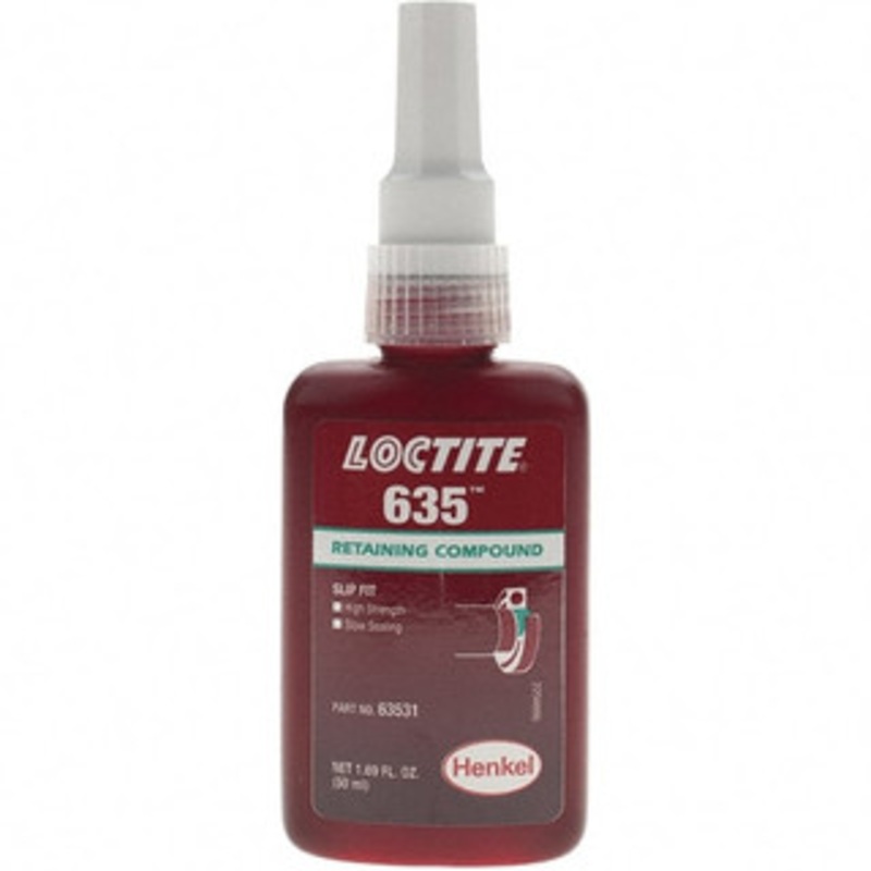 Loctite Threadlockers & Retaining Compounds RC 635 50ML LOCTITE RETNG COMPND 135516 - 94560208