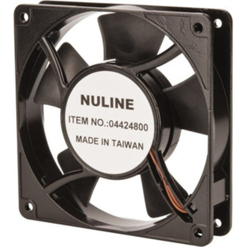 Value Collection 115 Volts, AC, 81 CFM, Square Tube Axial Fan 0.15 Amp Rating, 2,600 to 3,600 RPM, 4.7 High x 4.7 Wide x 1 Deep SO2145-20 - 04424800