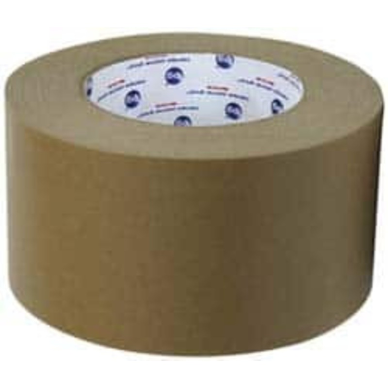 Intertape 1-1/2 x 60 Yd Natural (Color) Rubber Adhesive Packaging Tape Paper Backing, 7.2 mil Thick, 45 Lb Tensile Strength, Series 530 81856 - 62472659