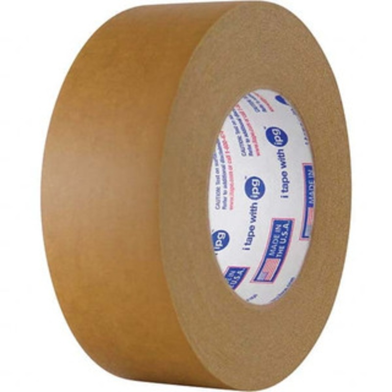 Intertape 36mm Wide x 54.8 m x 7.5 mil Brown Paper Masking Paper Rubber Adhesive, 42 Lb/In Tensile Strength 71624 - 36518199
