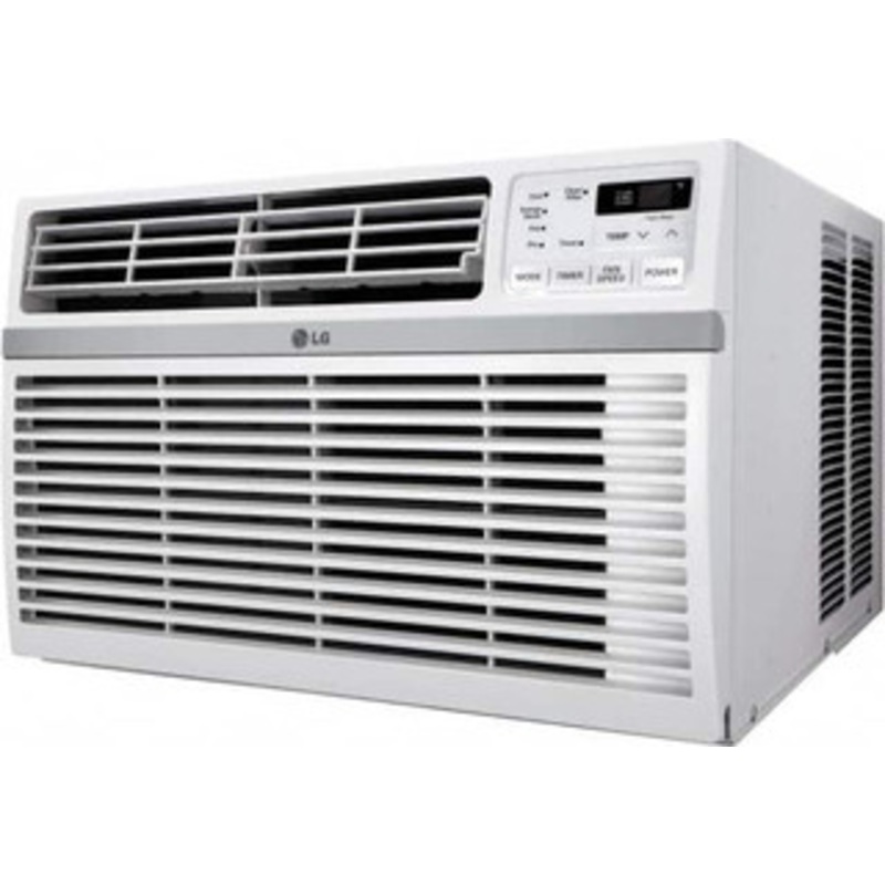 LG 24,000/24,500 BTU, 208/230 Volt Window Air Conditioner 10.9/11.8 Amp Rating, 26 Wide x 28-1/8 Deep x 17-3/4 High LW2516ER - 66779257