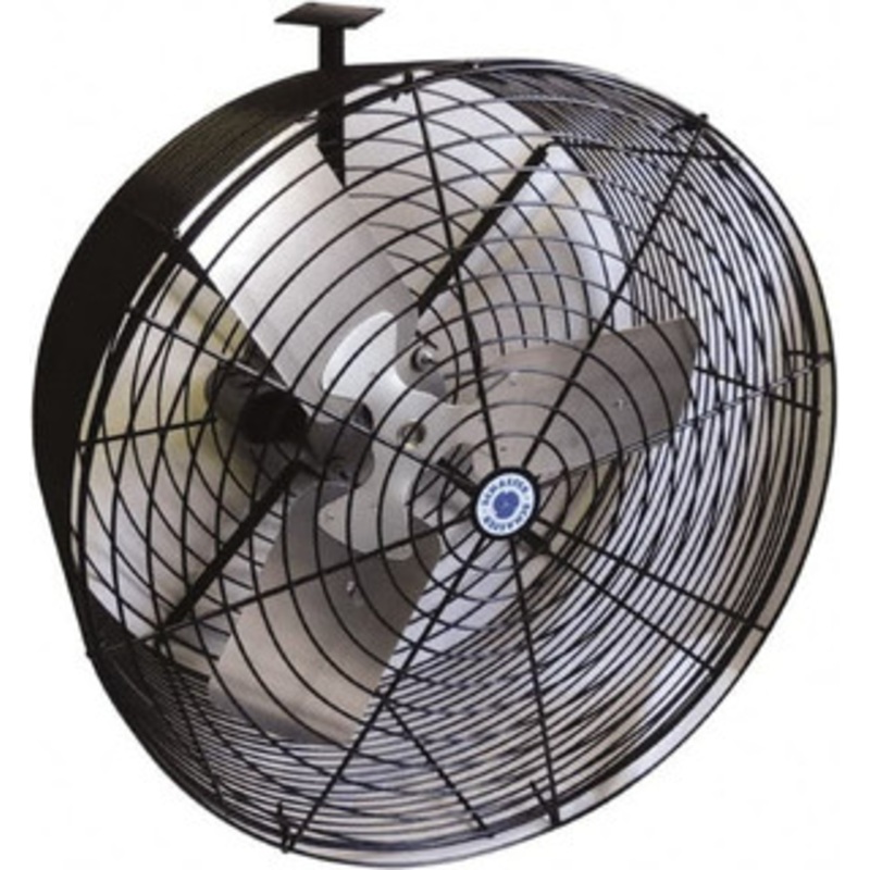 Schaefer Ventilation 20 Blade, 1/3 hp, 5,470 CFM, Variable Speed Industrial Circulation Fan Ceiling Mount, 1 Speed VK20-B - 53758298