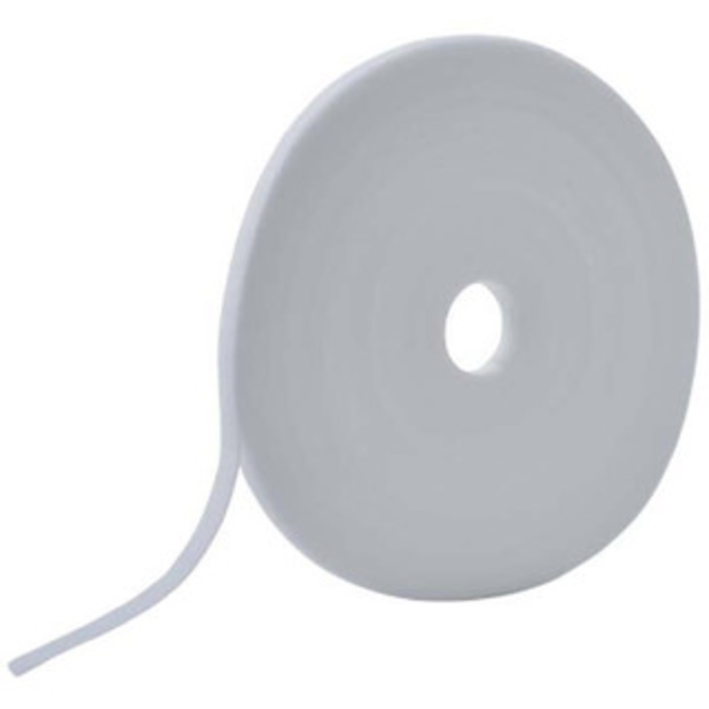 Velcro QWIK Tie Tape 1/2 x 25 Yd Self Fastening Tie/Strap Hook & Loop Roll Continuous Roll, White, Printable Surface 158787 - 72974066