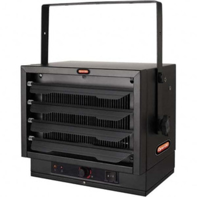 Dyna-Glo Electric Suspended Heaters, Type: Wall/Ceiling, Maximum BTU Rating: 17065, Phase: 1, Voltage: 240, Wattage: 5000, CFM: 260 EG5000DGP - 99892440