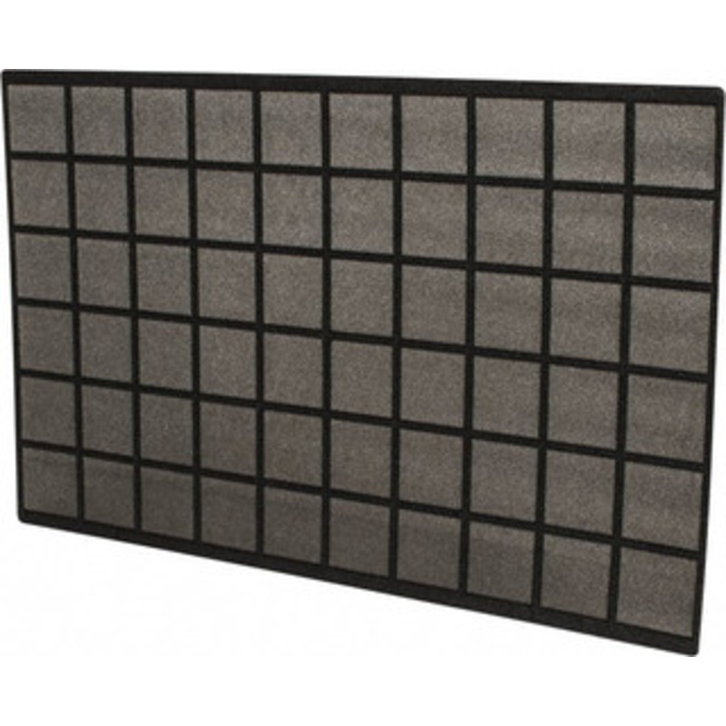 Flanders Precisionaire 15 High x 24 Wide x 1/4 Deep, Foam Air Filter Media Pad MERV 4, 20 to 30% Capture Efficiency, 60 to 80 Arrestance Efficiency, 300 Max FPM, 180F Max, Use with Window Air Conditioners KK1000 - 32976235