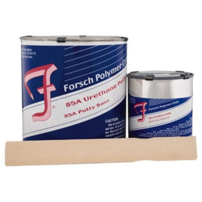 Forsch Polymer Corp. 4 Lb Kit Gray Urethane Putty 20 min Tack Free Dry Time, 48 hr Full Cure Time, Series URS 5685 URS 5685-4 LB - 66746835