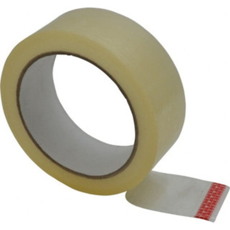 Nifty Products 1-1/2 x 72 Yd Clear Acrylic Adhesive Packaging Tape Polypropylene Film Backing, 2 mil Thick, Series T601 T601 1 1/2 - 65358988