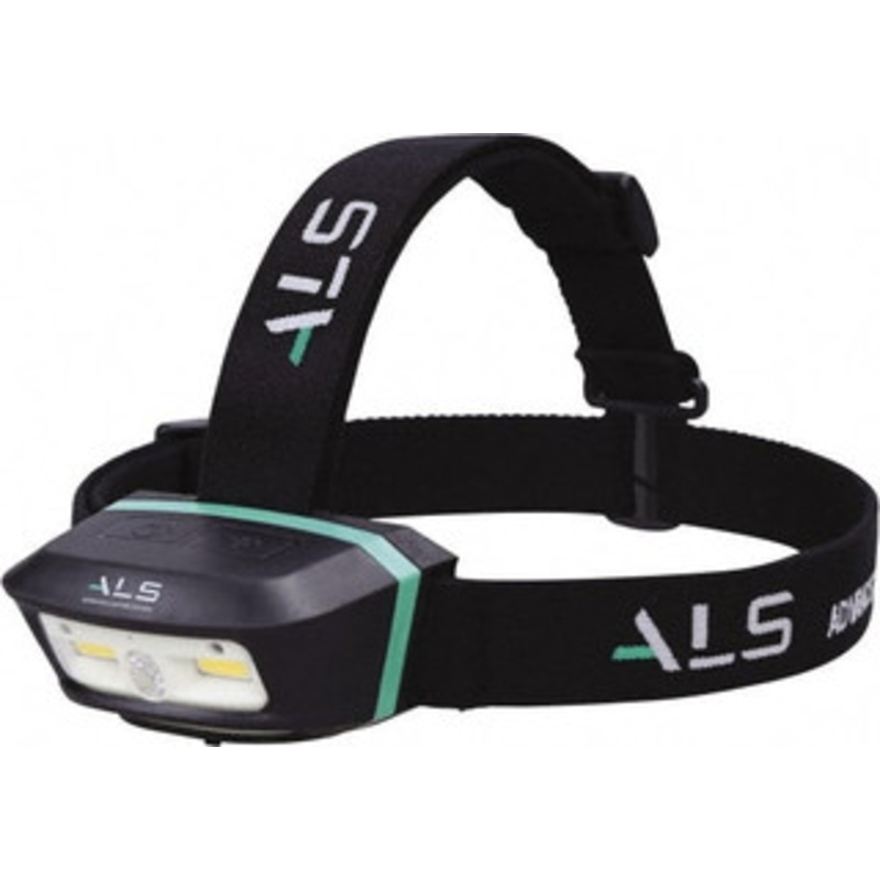 ALS Advanced Lighting Systems 3 Volt, Black Head Light 250 Lumens, Rechargeable Battery, LED Lamp HDL251R - 31217169