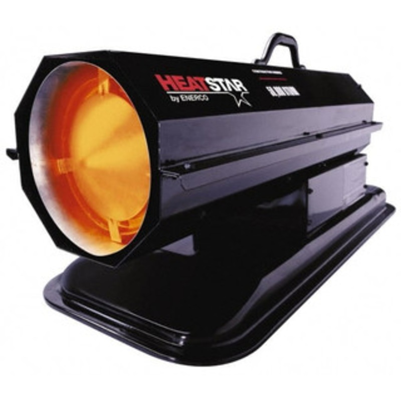 HeatStar 50,000 BTU Rating, Kerosene Forced Air Heater 1,200 Sq Ft Max Heating Area, 4 Gal Capacity, Fuel with Kerosene HS50K - 93178820