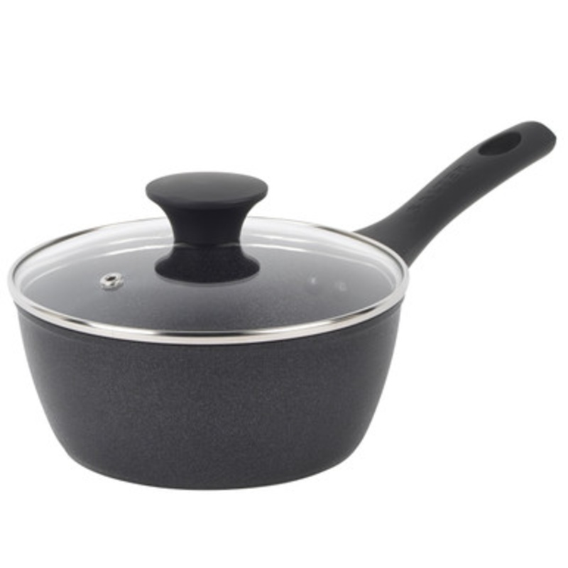 Megastone Noir 18cm Saucepan