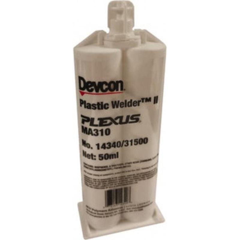 Plexus 25 mL Cartridge Two Part Adhesive 3 to 6 min Working Time, 3,000 to 3,600 psi Shear Strength, Series MA 300 14300 - 35932581