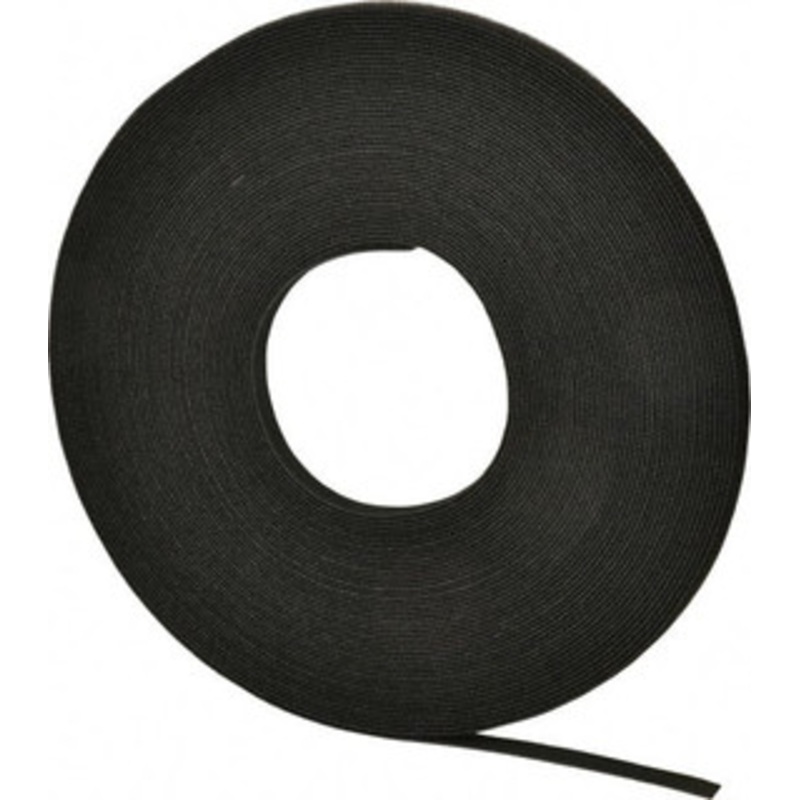 Velcro ONE-WRAP 3/8 x 25 Yd Self Fastening Tie/Strap Hook & Loop Roll Continuous Roll, Black 129907 - 72974280