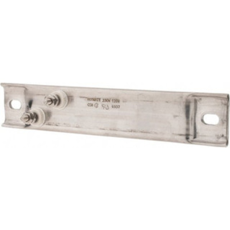 Backer Hotwatt 120 Volt, 330 Watt, 8 Long Channel Strip Heater 2-3/4 Hot Length, 50 Watt per Sq In CS0000800002 - 37027174