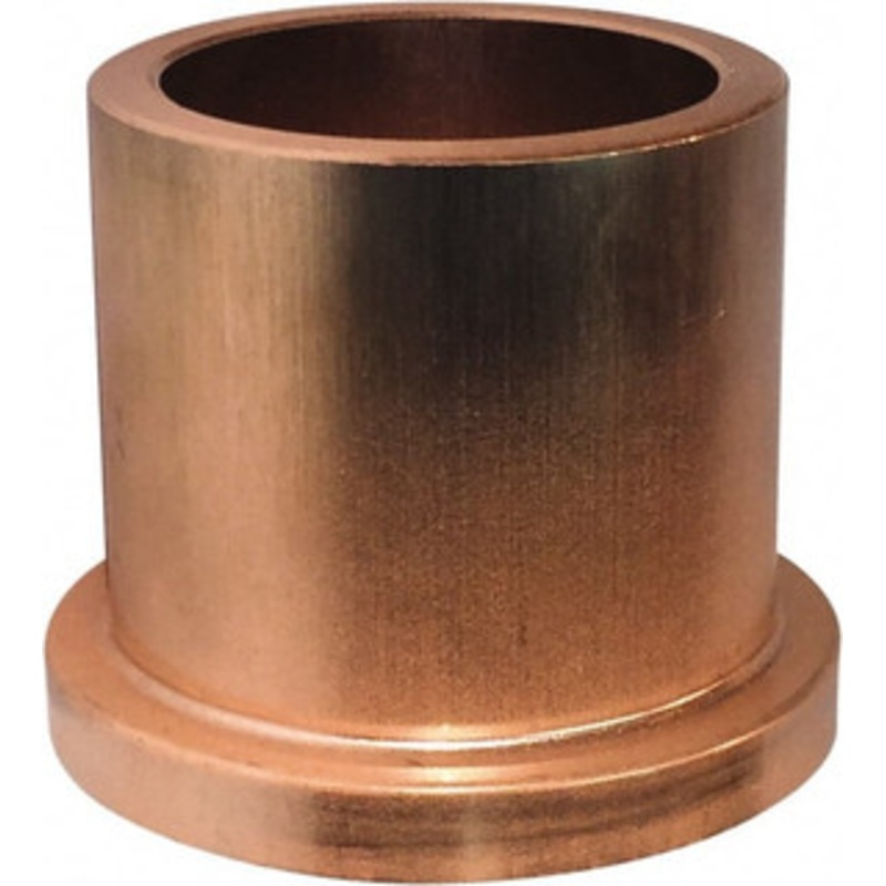 Bunting Bearings 1 Inside x 1-1/4 Outside Diam, Powdered Metal Flanged Bearing 1-1/2 Flange Outside Diam, 1/8 Flange Thickness, 3/4 OAL DPEF162012B3 - 47193784