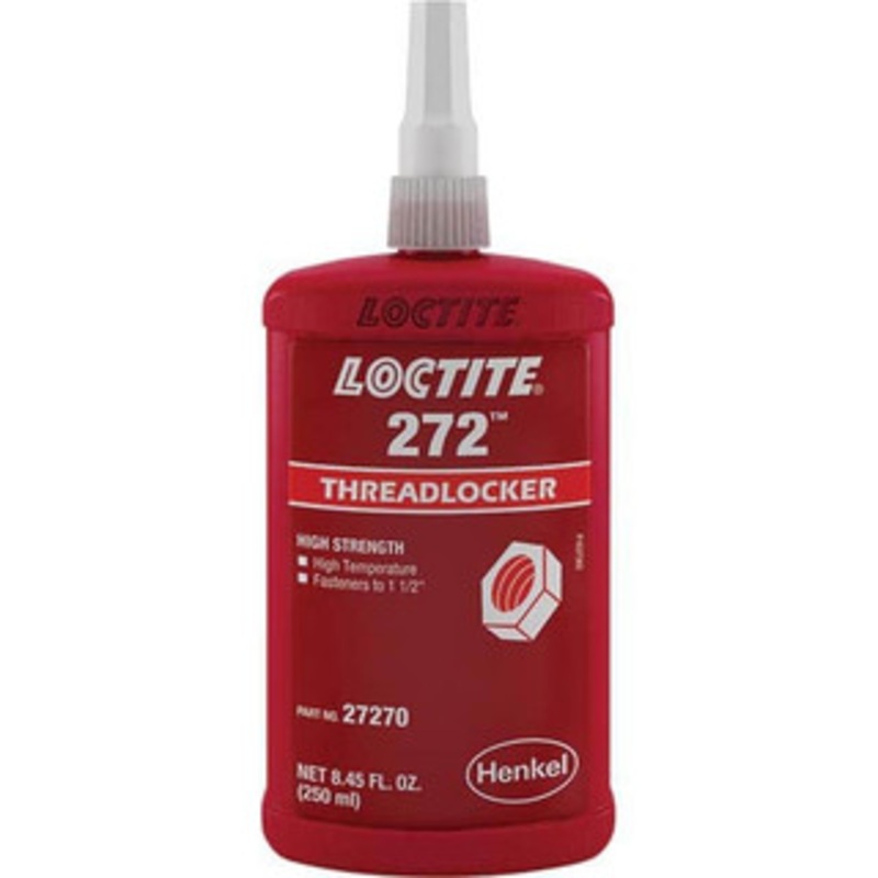 Loctite 250 mL, Red, High Strength Threadlocker Series 272 195542 - 63924070