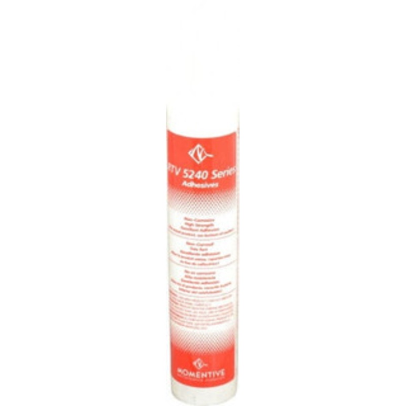 Momentive Performance Materials 10.1 oz Cartridge Black RTV Silicone Joint Sealant 400F Max Operating Temp, 45 min Tack Free Dry Time, 6 hr Full Cure Time, Series RTV5240 RTV5243 12C - 06904874