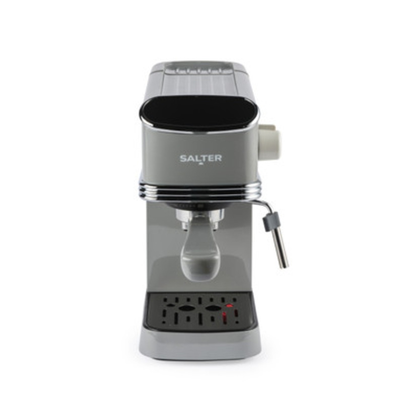Retro Espresso Machine - Grey