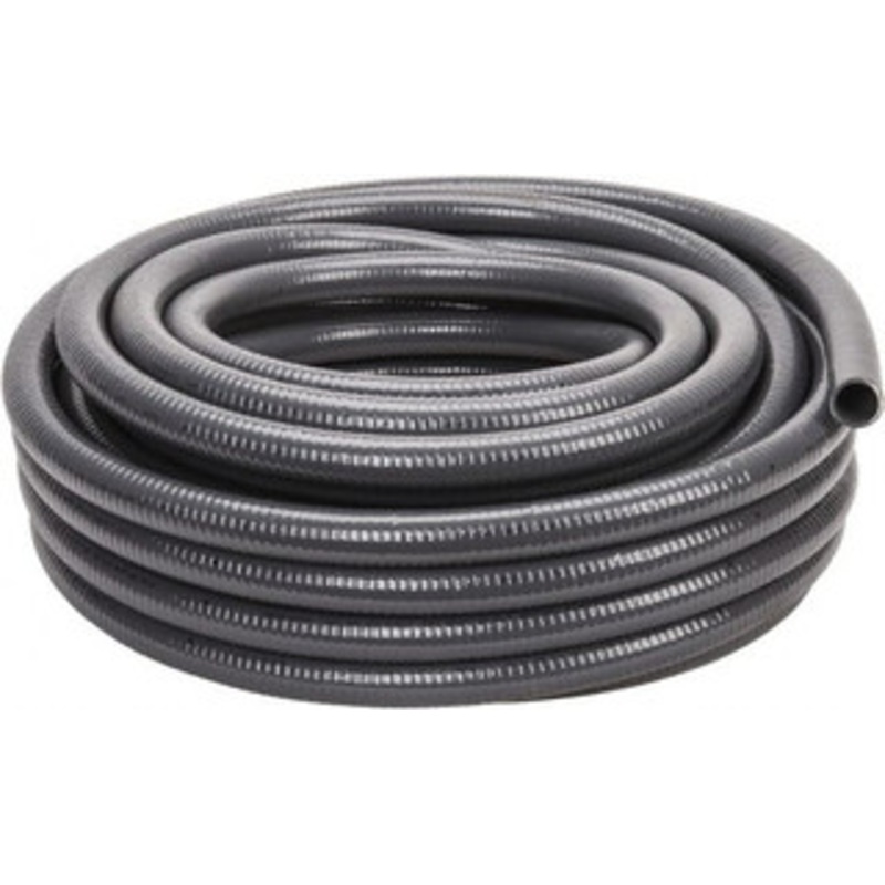 Thomas & Betts 1 Trade Size, 100 ft. Long, Flexible Liquidtight Conduit PVC, 1.046 ID, Gray 15008-100 - 54087929