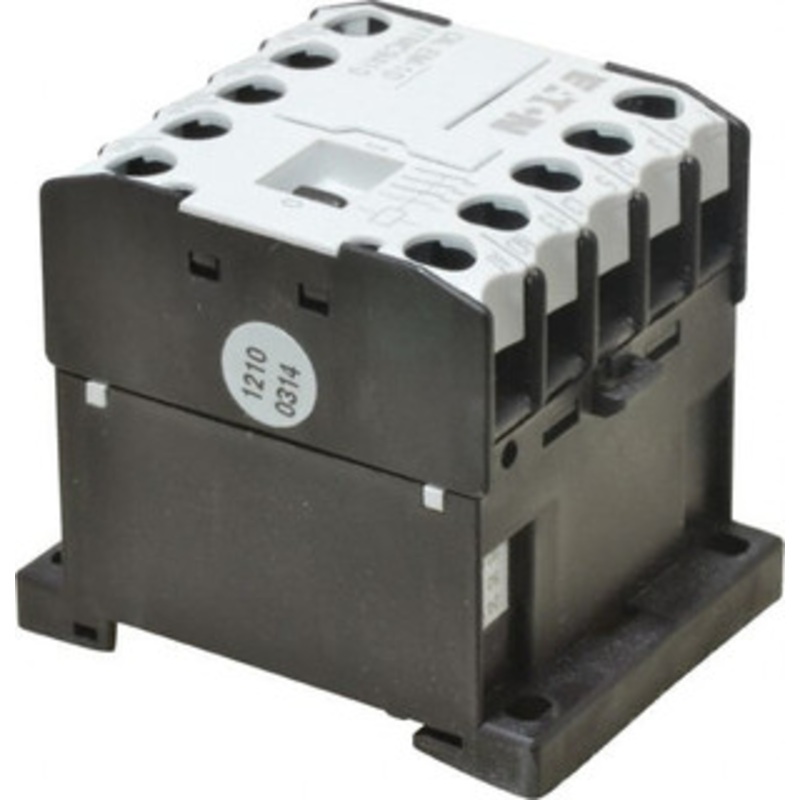 Eaton Cutler-Hammer 3 Pole, 24 Coil VAC, Nonreversible Open Enclosure IEC Contactor 1 Phase hp: 0.5 at 115 V, 1 at 200 V, 1.5 at 230 V, 3 Phase hp: 2 at 200 V, 3 at 230 V, 5 at 460 V, 5 at 575 V XTMC9A10T - 08805293