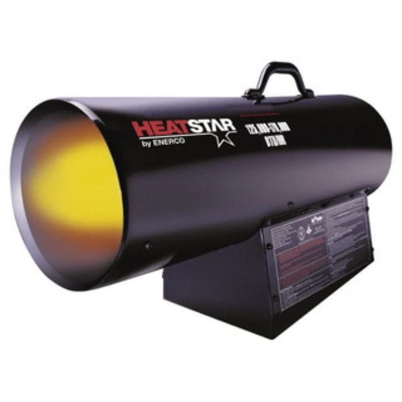 HeatStar 150,000 BTU Rating, Natural Gas Forced Air Heater 3,500 Sq Ft Max Heating Area, 100 Lb Capacity, Fuel with Natural Gas F170180 - 93178770