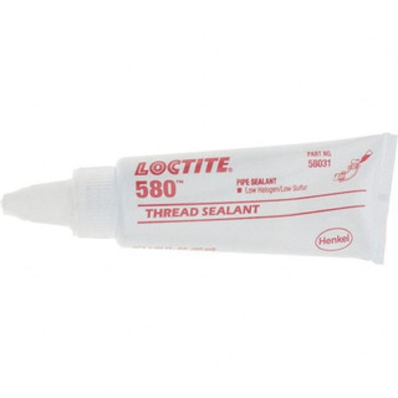 Loctite 50 mL, White, Medium Strength Thread Sealant Series 580 88565 - 97124119