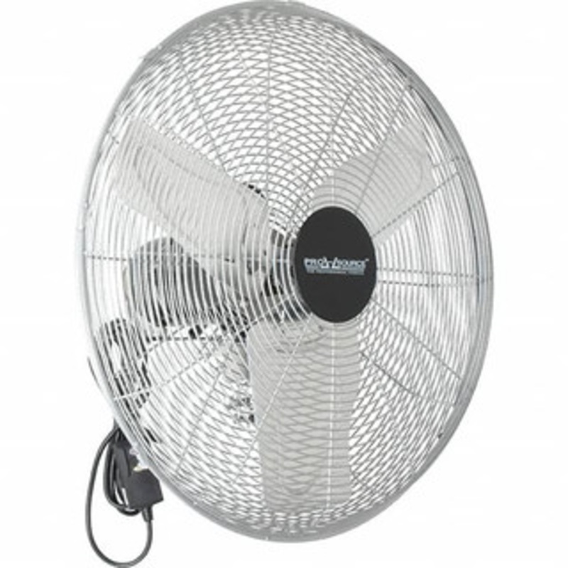 PRO-SOURCE 24 Blade, 1/4 hp, 5,200, 6,000 & 7,700 CFM, Oscillating Industrial Circulation Fan Back-Mounted, 120 VAC Volts, 1.60-1.90 Amps, 3 Speed CED4046-WP - 38762548