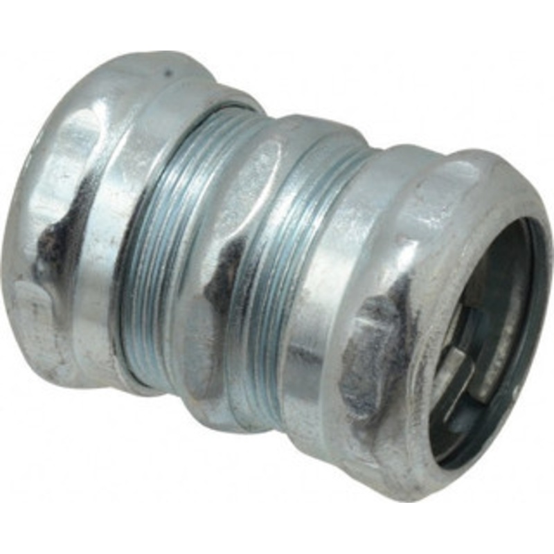 Thomas & Betts 1 Trade EMT Conduit Coupling Steel, Noninsulated, Compression Connection 5320 - 54057781