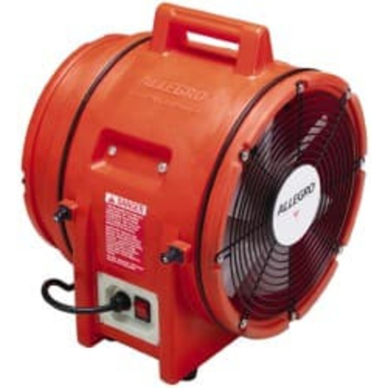 Allegro Industries Electric AC Axial Blower 1 HP, 1,842 CFM, 220 Max Voltage Rating 9543 - 62635107