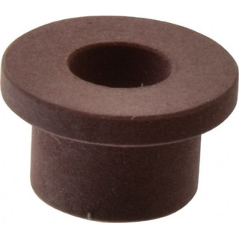 Bunting Bearings 3/8 Inside x 5/8 Outside Diam, PTFE Sleeve Bearing 7/8 Flange Outside Diam, 1/8 Flange Thickness, 1/2 OAL BJ4F061004 - 35400811